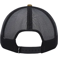 Men's Billabong Tan/Black Adventure Division Trucker Adjustable Snapback Hat
