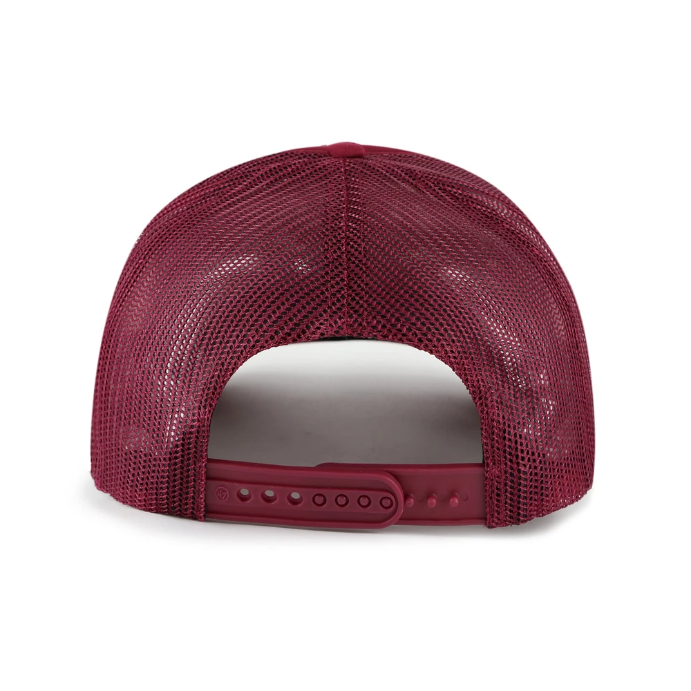 V111020 BLAN CA TEI Trucker en mousse avant en maille pour hommes HATMENSTR