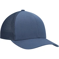 Men's Travis Mathew Navy Widder 2.0 Trucker Snapback Hat