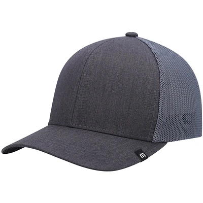 TMA BLAN HEATHER CHARCOAL 0HGP TMA MENS BLANK WIDDER 2.0 TRUCKER AJUSTABLE HATMENSTR
