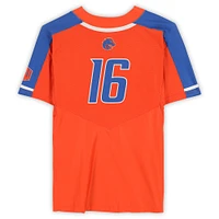 Boise State Broncos Team-Issued #16 Orange Jersey from the Softball Program - Size L