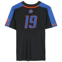 Boise State Broncos Team-Issued #19 Black Jersey from the Softball Program - Size L