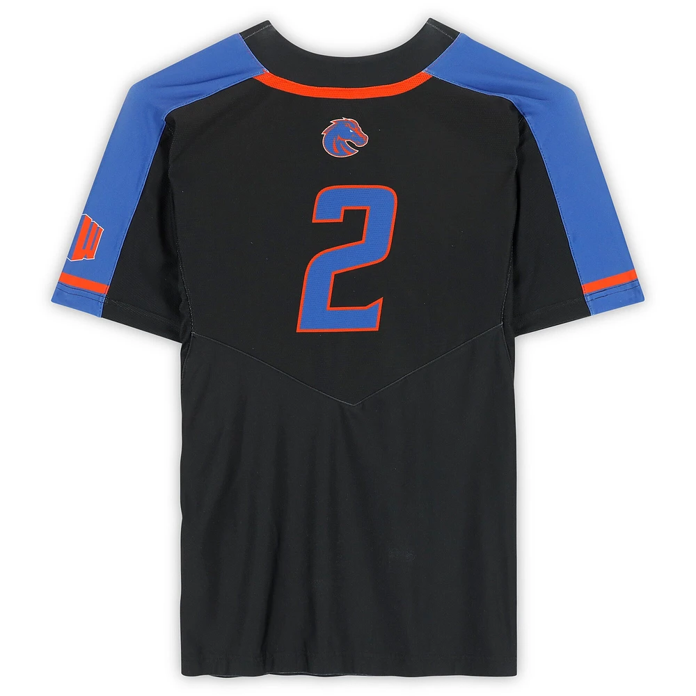 Boise State Broncos Team-Issued #2 Black Jersey from the Softball Program - Size M