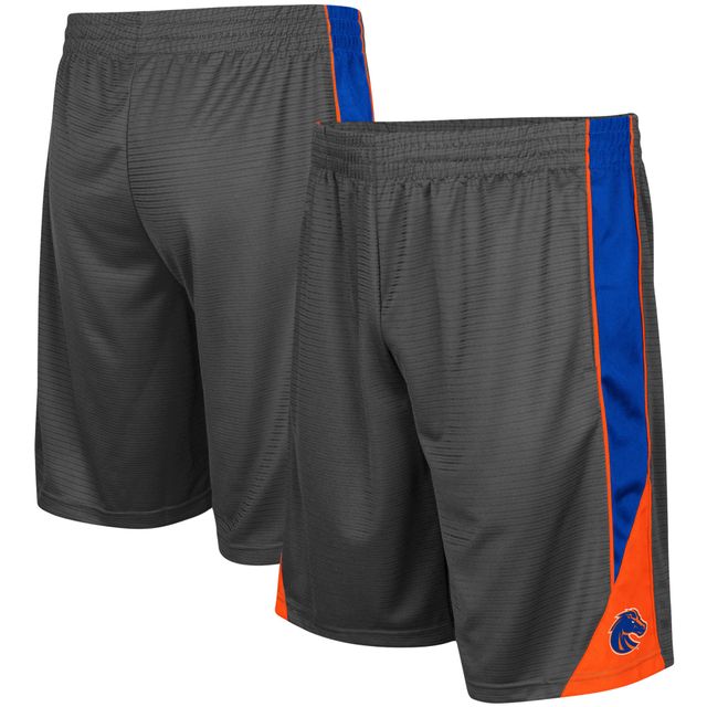Colosseum Charcoal Boise State Broncos Turnover Short Homme