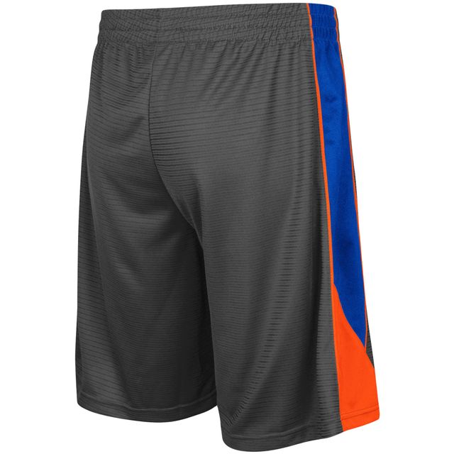 Colosseum Charcoal Boise State Broncos Turnover Short Homme