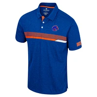 Men's Colosseum Royal Boise State Broncos No Problemo Polo