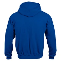 Youth Champion Royal Boise State Broncos Campus Pullover Hoodie