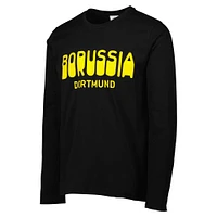 Men's Black Borussia Dortmund Heavy Long Sleeve T-Shirt