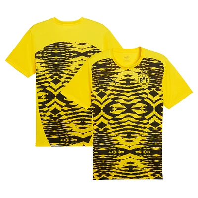 Men's Puma Yellow AC Milan 2024/25 Pre-Match Jersey