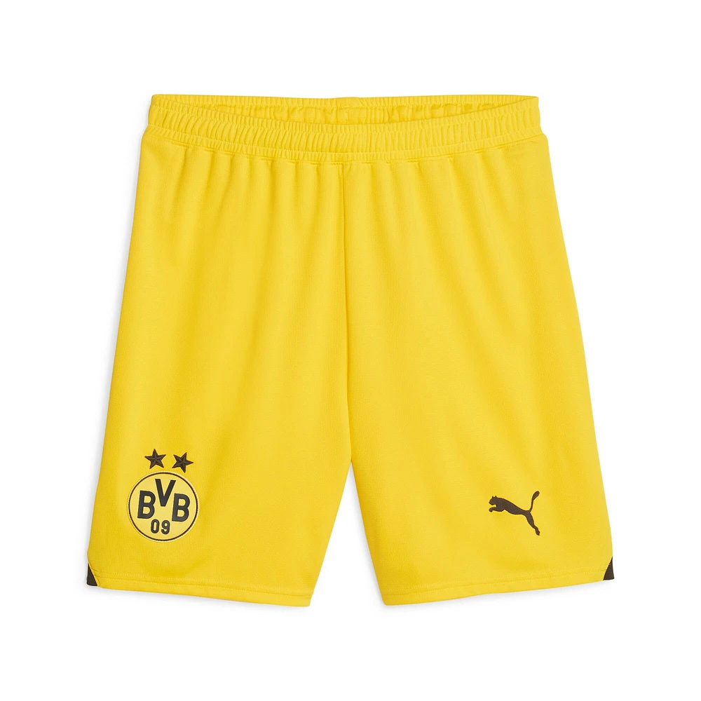 Men's Puma  Yellow Borussia Dortmund 2023/24 Home Replica Shorts