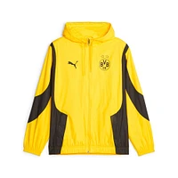 Men's Puma  Yellow Borussia Dortmund 2023/24 Pre-Match Anthem Full-Zip Hoodie Jacket