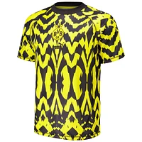 Men's Puma Yellow Borussia Dortmund Statement Retro Jersey