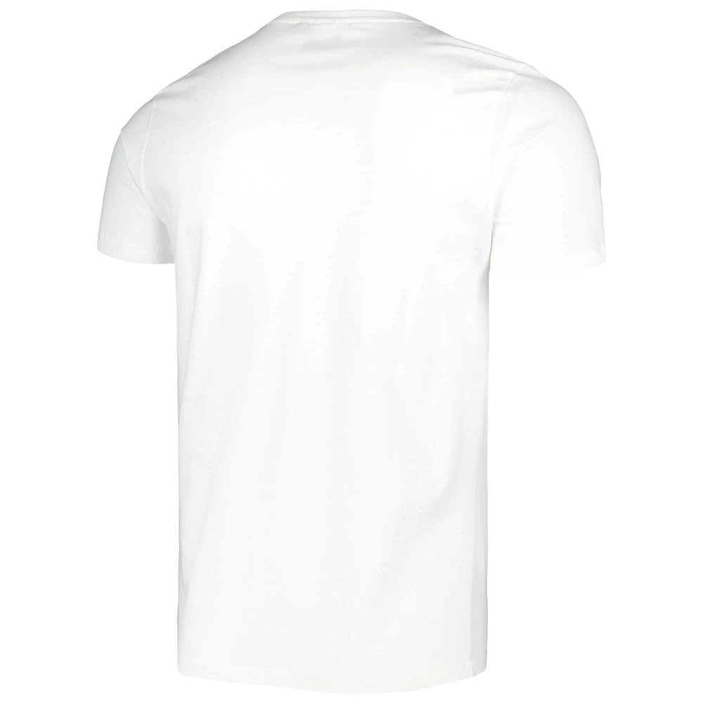 Men's White Borussia Dortmund Graffiti T-Shirt