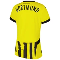 Women's Puma Yellow Borussia Dortmund 2024/25 Cup Replica Jersey