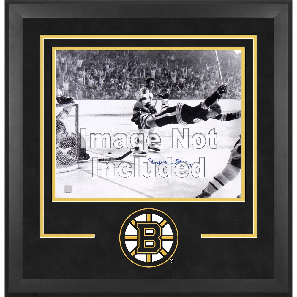 Cadre photo horizontal de luxe 16" x 20" des Bruins de Boston