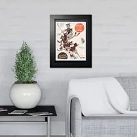 Boston Bruins Sport News Boston Garden Bears - 12'' x 16'' Framed Program Cover