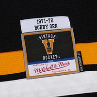 Men's Bobby Orr Black Boston Bruins 1971-72 Power Play Jersey