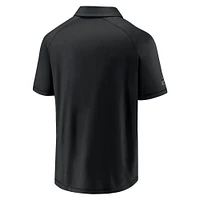 Men's Fanatics Black Boston Bruins Authentic Pro Logo Polo