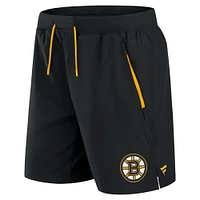 Short de performance authentique Pro Rink Fanatics pour homme, noir