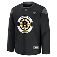 Men's Fanatics Black Boston Bruins Team Practice Jersey