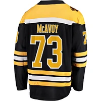 Men's Fanatics Charlie McAvoy Black Boston Bruins Breakaway - Player Jersey