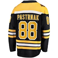 Men's Fanatics David Pastrnak Black Boston Bruins Home Premier Breakaway Player - Jersey