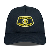 Men's Levelwear Black Boston Bruins  Skylight Zephyr Adjustable Hat
