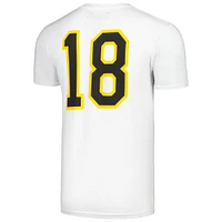 Men's Mitchell & Ness Willie O'Ree White Boston Bruins  Name Number T-Shirt