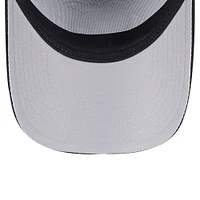 Men's New Era  Black Boston Bruins Core A-Frame 9FORTY Adjustable Hat