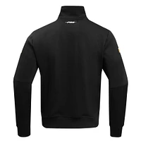 Men's Pro Standard Black Boston Bruins Classic Chenille Full-Zip Track Jacket