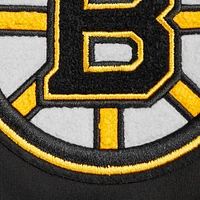 Men's Pro Standard Black Boston Bruins Classic Chenille Full-Zip Track Jacket
