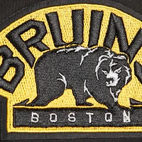 Men's Pro Standard Black Boston Bruins Classic Chenille Full-Zip Track Jacket