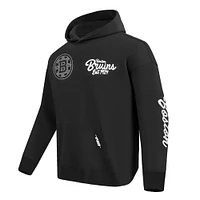 Men's Pro Standard  Black Boston Bruins Paint the City Pullover Hoodie