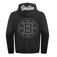 Men's Pro Standard  Black Boston Bruins Paint the City Pullover Hoodie