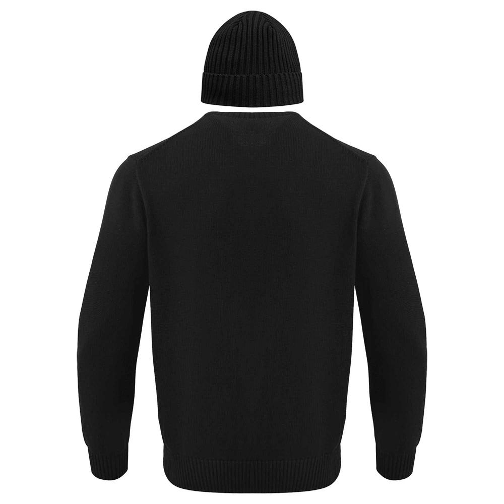 Men's Pro Standard Black Boston Bruins Pullover Sweater & Cuffed Knit Hat Box Gift Set