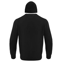 Men's Pro Standard Black Boston Bruins Pullover Sweater & Cuffed Knit Hat Box Gift Set