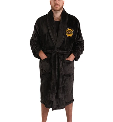 Unisex Black Boston Bruins Centennial Logo Robe
