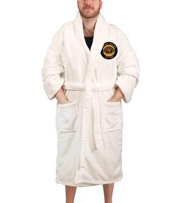 Unisex White Boston Bruins Centennial Logo Robe