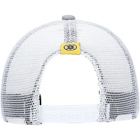 Women's adidas Gray/White Boston Bruins Foam Trucker Snapback Hat