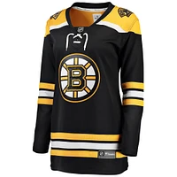 Women's Fanatics Black Boston Bruins Breakaway Home Jersey