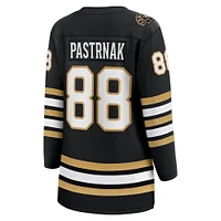 Women's Fanatics David Pastrnak Black Boston Bruins 100th Anniversary Premier Breakaway Player Jersey