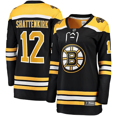 Fanatics pour femmes Kevin Shattenkirk Noir Bruins de Boston Maillot joueur échappé à domicile