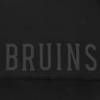 Women's Pro Standard  Black Boston Bruins Jewels Cropped Pullover Hoodie