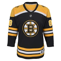 Youth David Pastrnak Black Boston Bruins  Home Replica Player Jersey