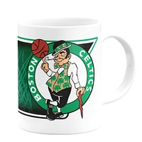 Boston Celtics - 11oz. Sublimated Coffee Mug - White