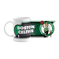 Boston Celtics - 11oz. Sublimated Coffee Mug - White