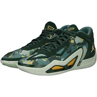 Jayson Tatum Boston Celtics Autographed Game-Used Green Jordan Brand Shoes vs. Atlanta Hawks on April 21, 2023