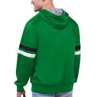 Men's G-III Sports by Carl Banks Kelly Green Boston Celtics Contender Full-Zip Hoodie Jacket