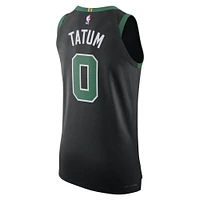 Men's Jordan Brand Jayson Tatum Black Boston Celtics Authentic Player Jersey - Statement Edition
