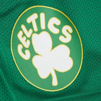 Short en maille vert Kelly de Mitchell & Ness pour homme Boston Celtics Hardwood Classics Gameday